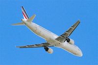 F-GTAP @ LFBD - Airbus A321-211, Take off rwy 05, Bordeaux-Mérignac airport (LFBD-BOD) - by Yves-Q