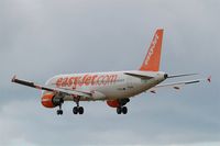 G-EZUJ @ LFBD - Airbus A320-214, On final rwy 29, Bordeaux Mérignac airport (LFBD-BOD) - by Yves-Q