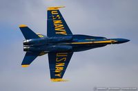 161963 @ KOQU - F/A-18A Hornet 161963 C/N 0178 from Blue Angels Demo Team  NAS Pensacola, FL - by Dariusz Jezewski www.FotoDj.com