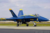 161967 @ KOQU - F/A-18A Hornet 161967 C/N 0183 from Blue Angels Demo Team  NAS Pensacola, FL - by Dariusz Jezewski www.FotoDj.com