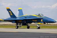 161948 @ KOQU - F/A-18A Hornet 161948 C/N 0157 from Blue Angels Demo Team  NAS Pensacola, FL - by Dariusz Jezewski www.FotoDj.com