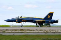 161960 @ KOQU - F/A-18A Hornet 161960 C/N 0172 from Blue Angels Demo Team  NAS Pensacola, FL - by Dariusz Jezewski www.FotoDj.com