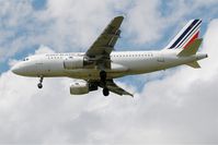 F-GRXE @ LFBD - Airbus A319-111, On final rwy 23, Bordeaux-Mérignac airport (LFBD-BOD) - by Yves-Q