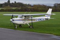 G-BMCN @ EGKR - Reims Cessna F152 at Redhill. - by moxy