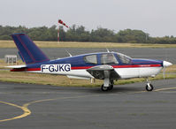 F-GJKG @ LFBH - Arriving from flight and going to the fuel pump... - by Shunn311