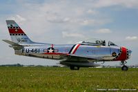 N186FS @ KYIP - Canadair F-86E Mk.VI Sabre  C/N 1461 - Ed Shipley, N186FS - by Dariusz Jezewski www.FotoDj.com