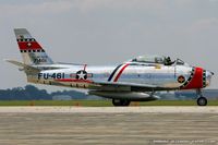 N186FS @ KYIP - Canadair F-86E Mk.VI Sabre  C/N 1461 - Ed Shipley, N186FS - by Dariusz Jezewski www.FotoDj.com