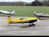 G-MIII @ EGBK - Parking on the apron at Sywell Aerodrome. The pilot is also waving at myself as I was taking photos. - by Luke Smith-Whelan