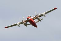 F-ZBMA @ LFFQ - Grumman TS-2A Conair Turbo Firecat, On display, La Ferté-Alais airfield (LFFQ) Air show 2016 - by Yves-Q