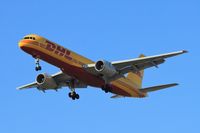 G-DHKF @ LLBG - DHL Cargo flight upon landing on runway 12. - by ikeharel
