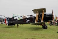 F-AYBF @ LFFQ - Bristol F.2B Fighter, Static display, La Ferté-Alais airfield (LFFQ) Airshow 2016 - by Yves-Q