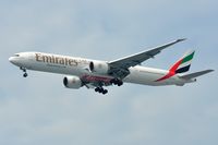 A6-ECN @ WIII - Emirates B773 landing in CGK - by FerryPNL