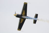 F-HXAL @ LFFQ - Extra EA-300SC, On display, La Ferté-Alais (LFFQ) air show 2016 - by Yves-Q