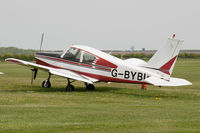 G-BYBL @ EGHA - Privately owned - by Howard J Curtis