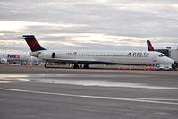 N907DA @ KBOI - Parked at the Gate. - by Gerald Howard