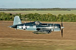 N451FG @ LNC - Photo shoot over Lancaster Airport, TX - Chuck Gardner, Corsair Pilot  - Mark Todd, Photo ship pilot - by Zane Adams
