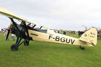 F-BGUV @ LFFQ - Morane-Saulnier MS.317, Static display, La Ferté-Alais Airfield (LFFQ) Air Show 2016 - by Yves-Q