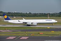 D-AIHW @ EDDL - Airbus A340-642 - LH DLH Lufthansa - 972 - D-AIHW - 17.08.2016 - DUS - by Ralf Winter