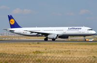 D-AIRM @ EDDF - Lufthansa A321 during its take-off run. - by FerryPNL