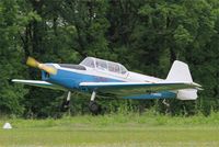 F-BNRR @ LFFQ - Zlín Z-326 Trener Master, Take off, La Ferté-Alais (LFFQ) Air show 2016 - by Yves-Q