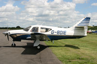 G-BDIE @ EGBT - Privately owned - by Howard J Curtis
