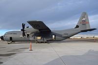 05-8158 @ KBOI - Parked on the south GA ramp.  815th Airlift Sq. Flying Jennies, 403rd Airlift Wing, Keesler AFB, MS. - by Gerald Howard