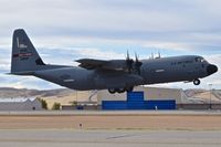 05-8158 @ KBOI - Departing RWY 28L.  815th Airlift Sq. Flying Jennies, 403rd Airlift Wing, Keesler AFB, MS. - by Gerald Howard