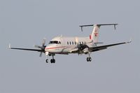 F-HBCA @ LFRB - Beech 1900D, Short approach rwy 25L, Brest-Bretagne airport (LFRB-BES) - by Yves-Q