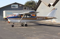 N4667L @ SZP - 1966 Cessna 172G SKYHAWK, Continental O-300 145 Hp, 6 cylinder - by Doug Robertson