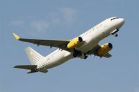 EC-MES @ LFRB - Airbus A320-232, Take off rwy 07R, Brest-Bretagne airport (LFRB-BES) - by Yves-Q