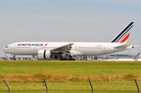 F-GSPC @ LFPG - Air France B772 touching-down - by FerryPNL