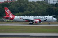 9M-AFW @ WSSS - Air Asia A320 just landed - by FerryPNL