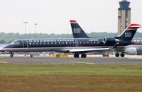 N705PS @ KCLT - US Airways Express CL700 - by FerryPNL