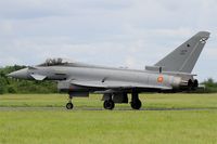 C16-56 @ LFOA - Spanish Air Force Eurofighter EF-2000 Typhoon S, Taxiing to holding point rwy 24, Avord Air Base 702 (LFOA) Open day 2016 - by Yves-Q