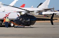 N173FR @ KMHV - Flight Research Inc converted Bell 206 - by FerryPNL