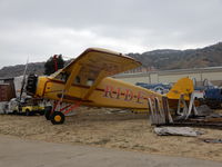 N416Y @ KSEE - San Diego Air & Space Museum (Gillespie Field Annex) - by Daniel Metcalf