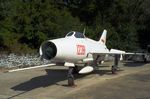 12381 - Chengdu J-7 (chinese Version of MiG-21F-13 FISHBED) modified with brake-parachute at the China Aviation Museum Datangshan