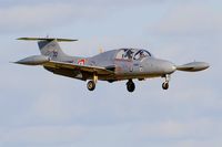 F-AZLT @ LFRU - Morane-Saulnier MS-760A, On final rwy 23, Morlaix-Ploujean airport (LFRU-MXN) air show 2017 - by Yves-Q