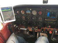 N736PC - Cockpit at 9,500 ft MSL from Carson City, Nevada to North Las Vegas Nevada - by HawkXPPilot