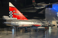 56-1416 @ KFFO - On display at the National Museum of the U.S. Air Force.  The F-102 was the USAF's first operational delta-wing aircraft, equipping more than 25 Air Defense Command squadrons.  This Delta Dagger served with 57th Fighter Interceptor Squadron in Iceland. - by Arjun Sarup