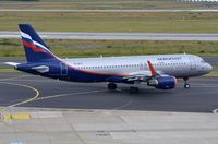 VP-BLH @ EDDL - Aeroflot A320 taxying for departure - by FerryPNL