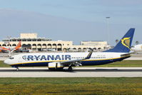 EI-DAR @ LMML - B737-800 EI-DAR Ryanair - by Raymond Zammit