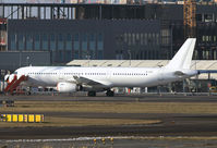 YL-LCV @ CPH - Copenhagen 8.2.2018 with Radome open and
technical staff on Work. - by leo larsen