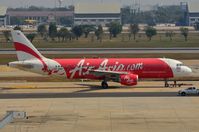 HS-ABR @ VTBD - Thai Air Asia A320 pushed back - by FerryPNL