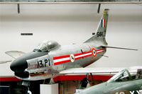 55-4841 @ LFPB - North American F-86K Sabre, Exibited at Air & Space Museum Paris-Le Bourget (LFPB) - by Yves-Q