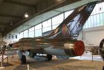 950 - Mikoyan i Gurevich MiG-21PFM (modified east-german MiG-21PF) FISHBED-D at the Luftwaffenmuseum, Berlin-Gatow
