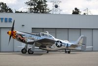 N6168C @ KMRY - North American P-51D - by Mark Pasqualino