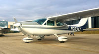 N2834X @ KMIE - 1967 Cessna Cardinal 177. Dark Blue, Grey & White. 180 HP w/ Constant Speed Prop. New Ownership  2/13/18: Markey Motorsports LLC. - by Allen H Markey