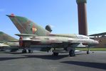 256 - Mikoyan i Gurevich MiG-21UM MONGOL-B at the Luftwaffenmuseum, Berlin-Gatow