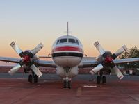 C-GKFO @ KBOI - Parked on the NIFC ramp at dawn. - by Gerald Howard